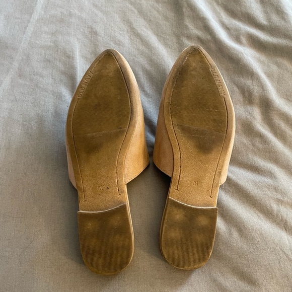 Tan Suede Mules - Picture 4 of 4